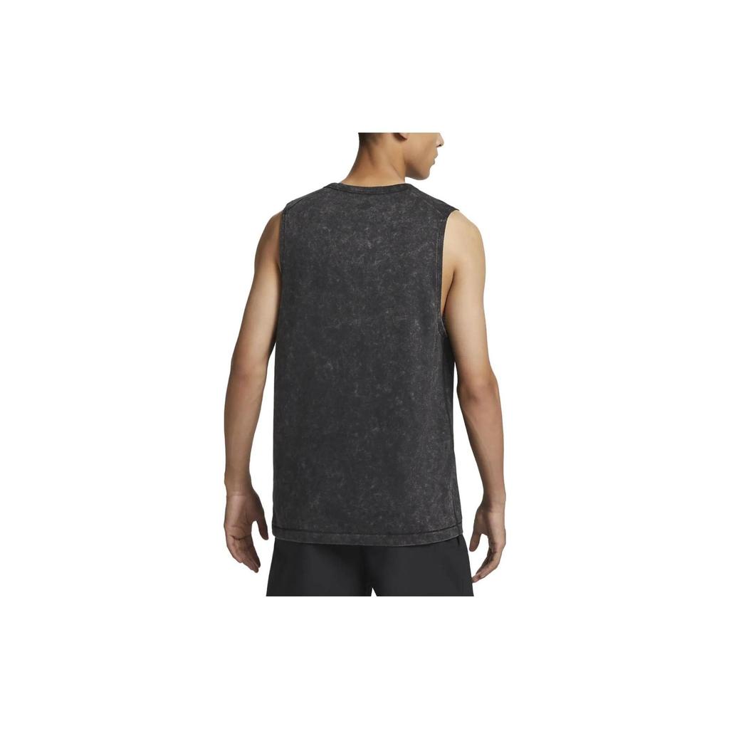 Nike Tank Tops Men's Black Crew Neck Moderate Straight Fit DX0909-010