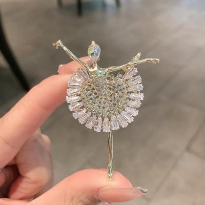 Fashion Ballet Girl Broșă Feminitate Pin Personalitate Drăguț Costum Accesorii haine