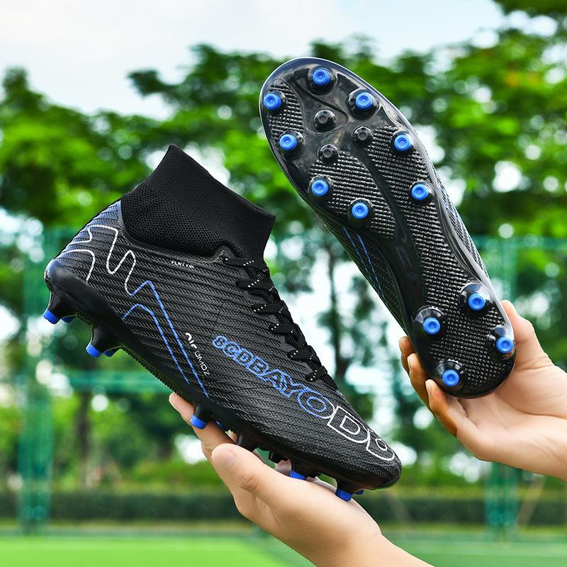 

New 2025 football shoes boys training shoes girls student adult grass spike competition sports shoes 45