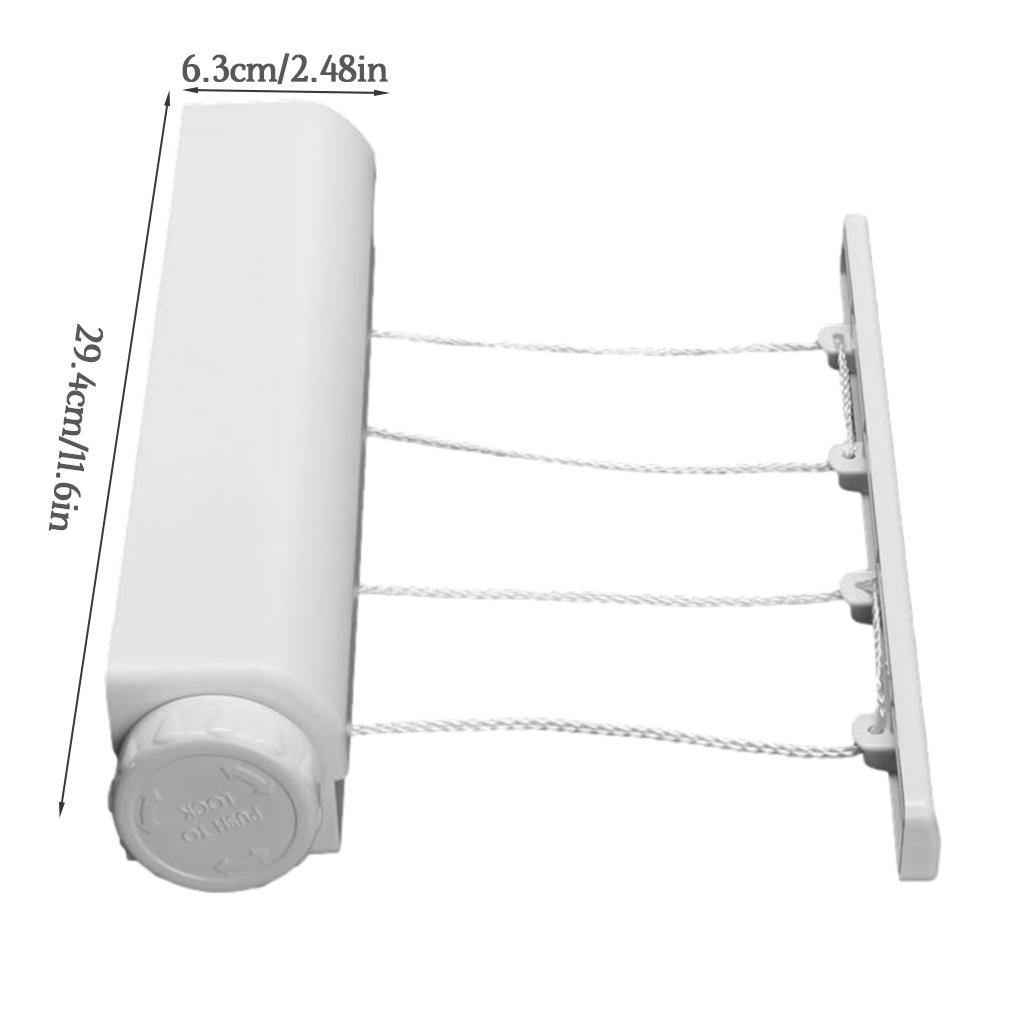 Clothes Hanger Rope Retractable Outdoor Towel Line Flexible Clothesline String Multi-functional Laundry Hangers for Supplies