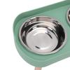 Multi Color Frame Cat Feeding Bowl Adjustable Height Dog Food Water Bowl  Cat Daily Eating