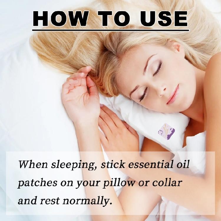 28 Pieces Comfortable Sleep Patches With Essential Oils Muscle Relaxation Patches For Quick Sleep And Stress Relief