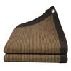 1PC Heavy-Duty Heatproof Shade Net Coffee Colored Sunshade Net Gardens and Patios High-Temperature Resistant Sun Protection Mesh