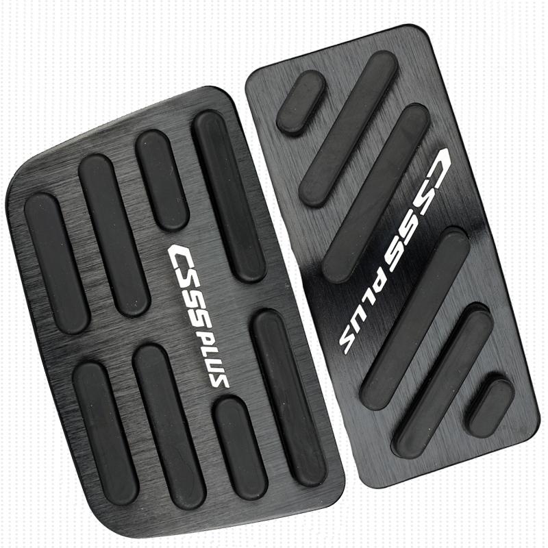 

Car Gas Fuel Brake Pedal Accelerator Cover Pad Case Steel Rest Frame Accessories For Changan CS55 Plus II MK2 2026 2026 2026 чёрный
