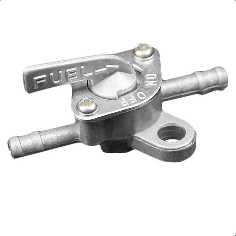 Hochwertiger Motorrad Gas Benzinventil Kraftstofftank Schalter Motorrad Mini Auto Schlüsselanhänger Ein Aus Zubehör Roller Kraftstoffhahn 6mm