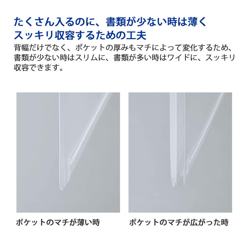 KOKUYO File Multi-Holder Novita 2-Pack White 99KRA-NVM706WX2
