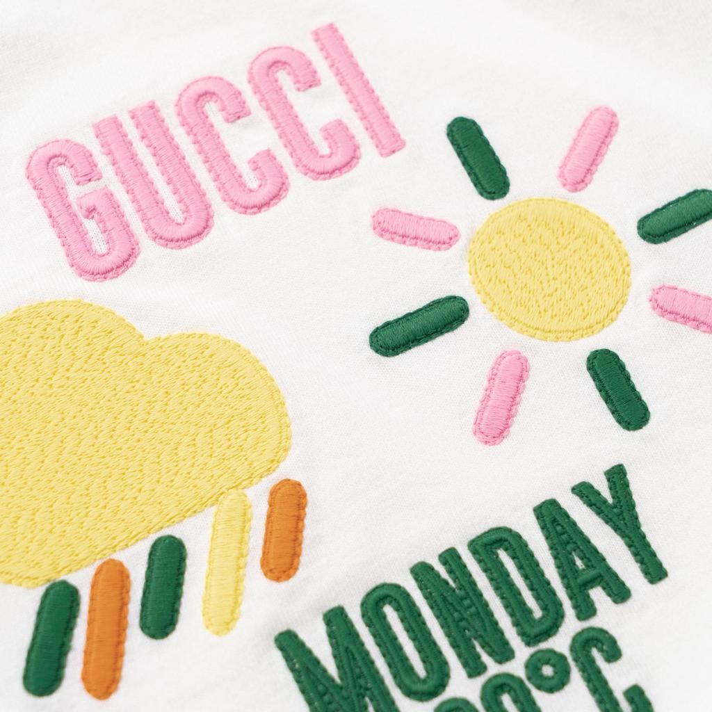 Gucci FW23 T Shirt Women's Ecru 768183-XJGDE-9088