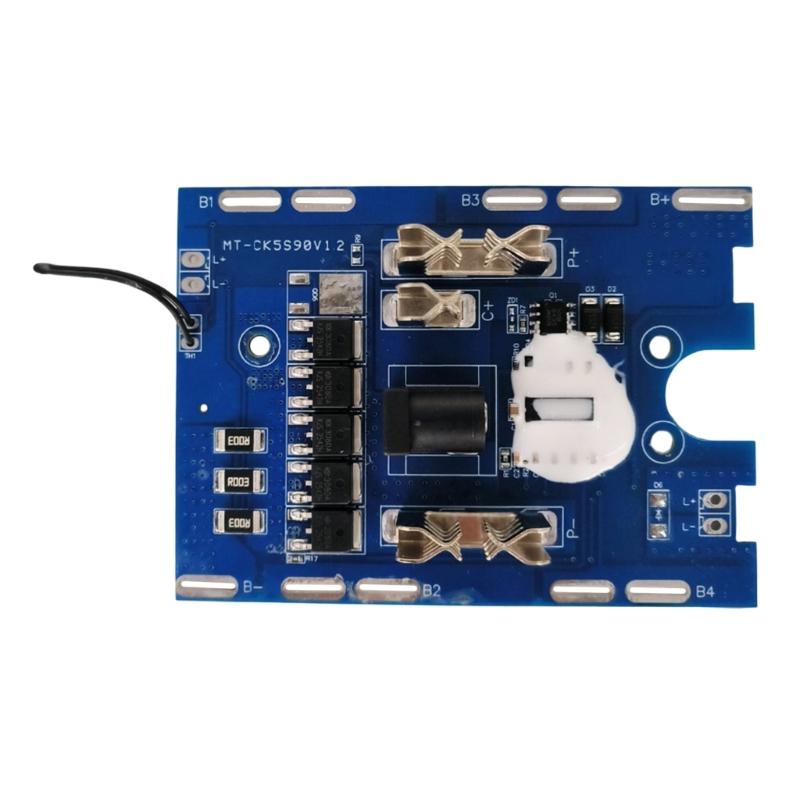 Hochstrom 5S 21V Akku-Schutzplatine für Elektrowerkzeug mit Temperaturüberwachung