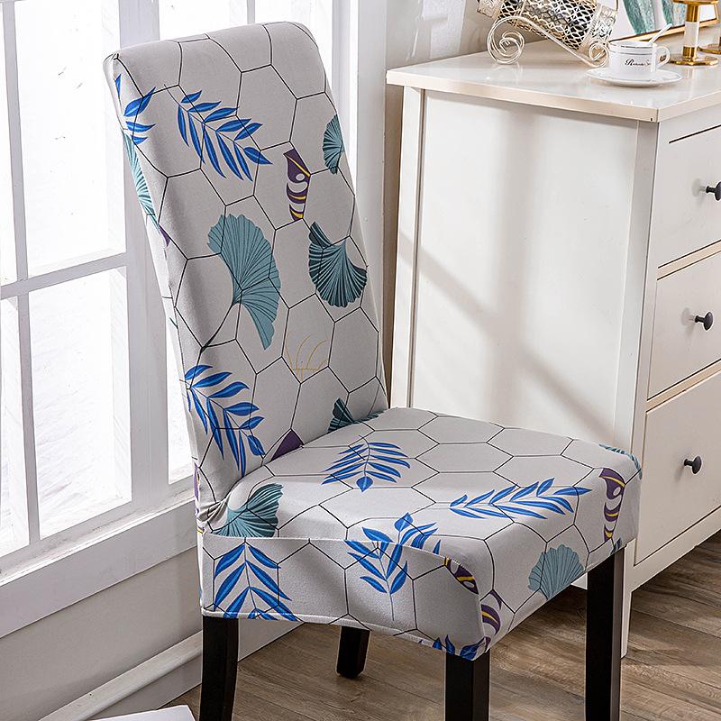 

Чехол на стул, Универсальный чехол на стул с принтом для четырех сезонов, Домашний, Гостиничный, Европейские и американские модели, Чехол на стул Amazon printed regular chair cover average size