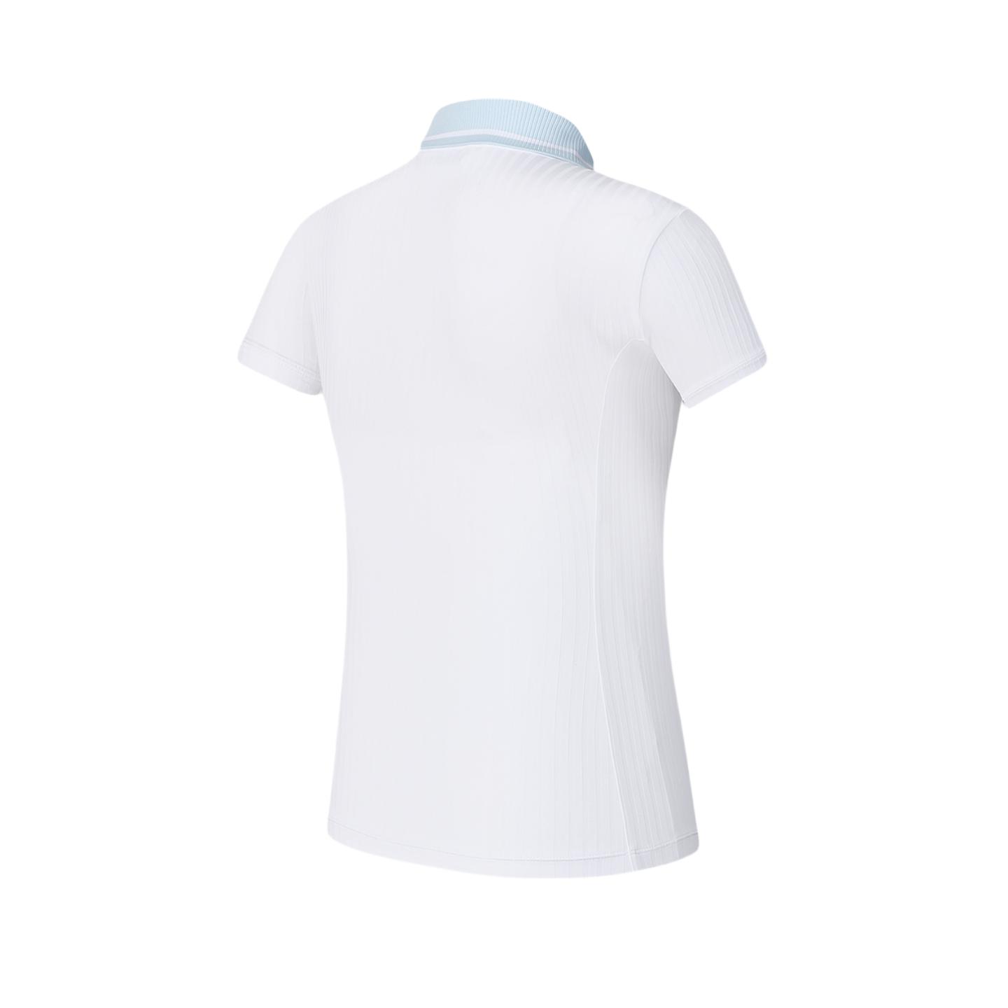 

New FILA Polo Shirt Women s Jade White A11W425102FWT 160/80A/S