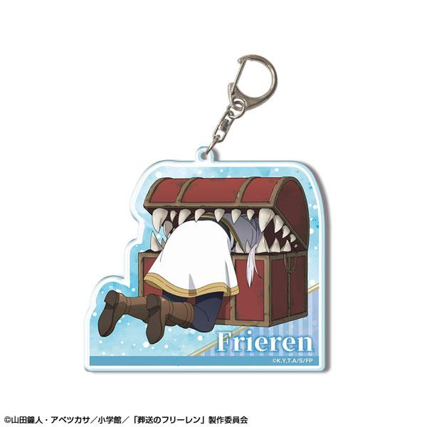 New Anime Frieren Beyond Journey's End Acrylic Action Figures Model Key Chain kawaii Pendant Accessories Decor Toy Gift 6CM