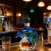 Tvarovaná láhev na whisky ve tvaru orla 350 ml Ručně vyráběné bezolovnaté sklo Dekorativní dárek pro milovníky bourbonu Sběratele