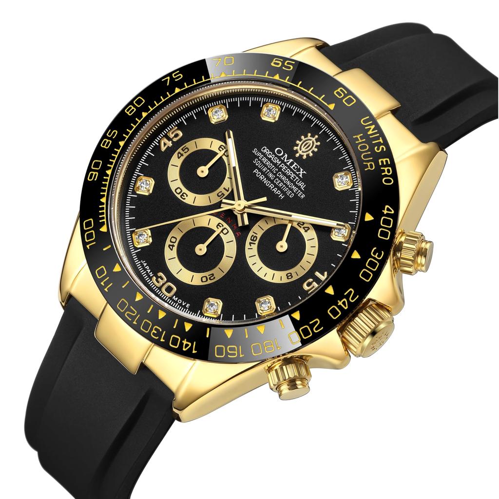 Liebeshotel Vibrator Chronograph Quarz Geburtstag Golf Halloween Preis Keine Herrenuhr, Herrenuhr, Wasserdicht, Geschenk, Lustig, Turnier, Bingo,