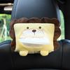 Cute Cartoon Car Tissue Box Hanging Back Seat Armrest Tissue Holder For Home Use