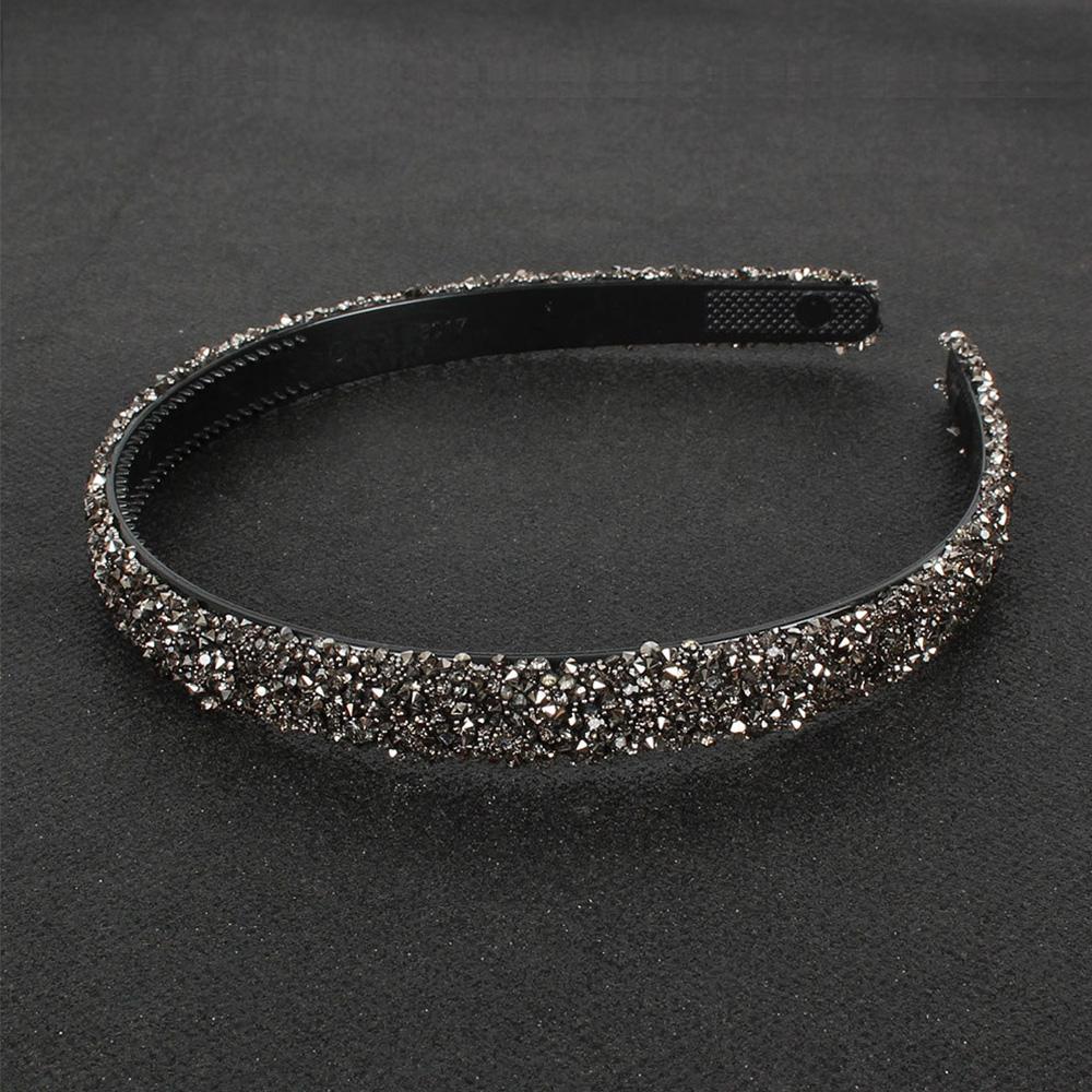 Simple Luxury Crystal Simulated Pearl Hair Hoop Crystal Hairbands Hair Accessories Pearl Headbands