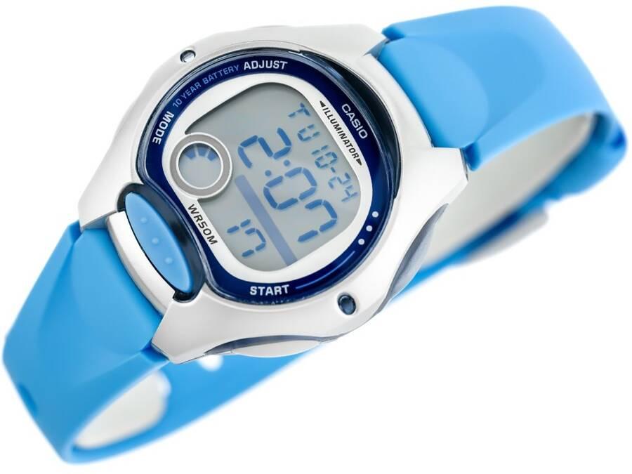 Casio Lw-200-2B Children's Watch (Zd579D) + Box