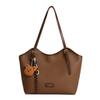 Casual large-capacity tote bag women's new retro versatile shoulder bag niche commuter underarm bag