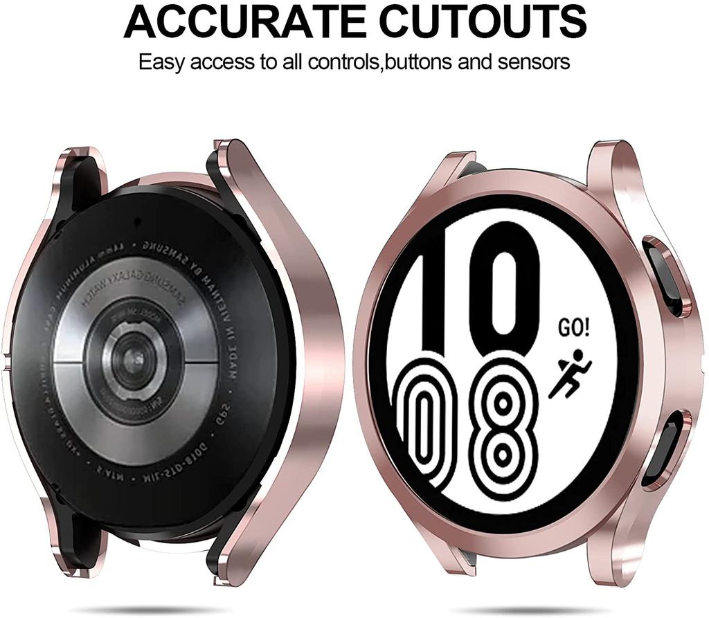 Cover for Samsung Galaxy Watch 4 Case 40mm 44mm Accessories PC All-around Bumper Protector Galaxy Watch 4 Classic 46mm 42mm Case