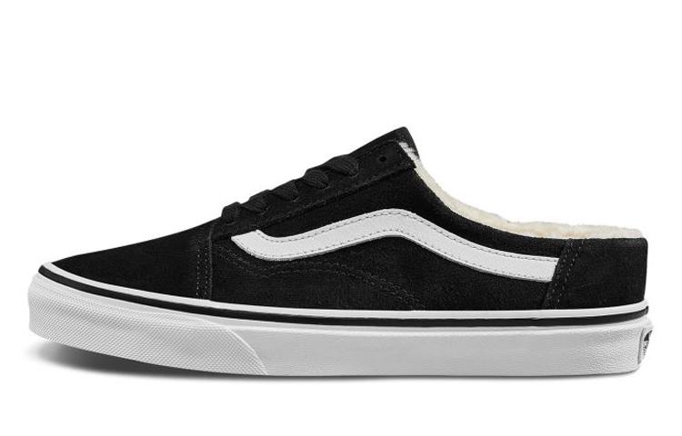 Vans Old Skool Mule  Черный Белый  VN0A4P3YTC6 43
