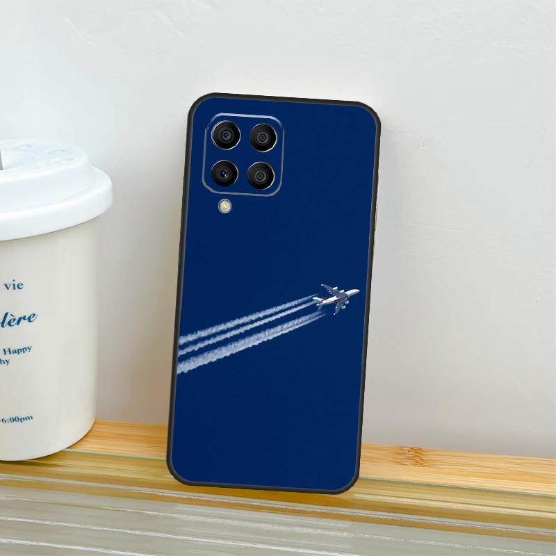 Airplane Plane Aircraft Case For Samsung Galaxy M52 M32 M12 M16 M14 M54 M13 M33 M53 M56 M36 M31 M11 M35 M55 M15 M06