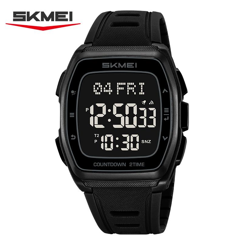 SKMEI 2441 Digital Sports Watches Countdown Watch for Men Waterproof Student Mens Wristwatches Stopwatch Clock Reloj Hombre