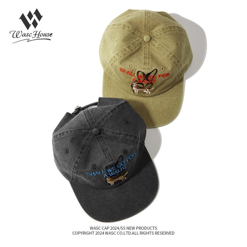 Hip hop ripped street graffiti baseball cap children semi-soft top couple cap male tide