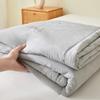LISM Solid Washed Cotton Summer Quilt