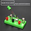 STEM  Single Poles Double Throw Switch Physics Experiment Aid Physical Electricity Experiment Laboratory Learning Kits