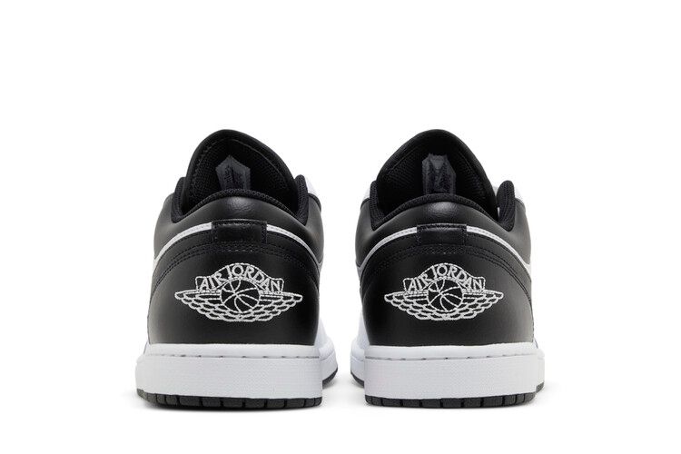 Jordan 1 Low White Black Men's Sneakers