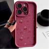 Phone Case For Motorola Moto Edge 50 Pro Fusion 40 NEO G84 G35 G85 5G G22 G32 G52 G30 G60 Cover Cherry Fruit Bow Silicone Funda