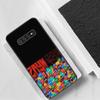 Red Visual Impact Phone Case For Samsung Galaxy S7 Edge Plus S9 S20Plus S20ULTRA S10lite S225G S10 Case