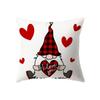 Merry Christmas Cute Dwarf Print Pattern Cushion Cover Home Living Room Sofa Decoration Polyester Pillow Pillow Cover