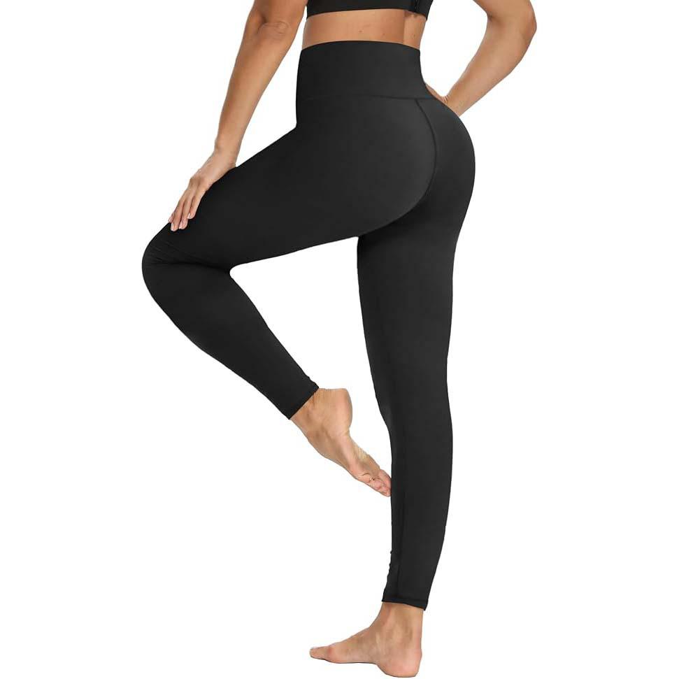 Women's Fleece-Lined High-Waisted Butt-Lifting Yoga Pants for Outdoor Fitness