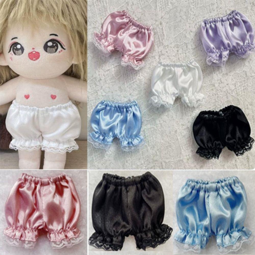 DIY Accessories Shiny Shorts Clothes Casual Wears Lace Leggings Pants  15/20cm Cotton Doll