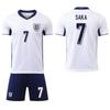 England Nr. 10 Bellingham Heimtrikot Nationalmannschaft 7 Saka 9 Kane Fußballtrikot