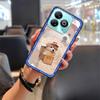 Graffiti Anti-dust Phone Case For ZTE Blade A75 4G/Z2359 TPU Couple Anti-knock Cartoon Protective Silicone Cute Durable