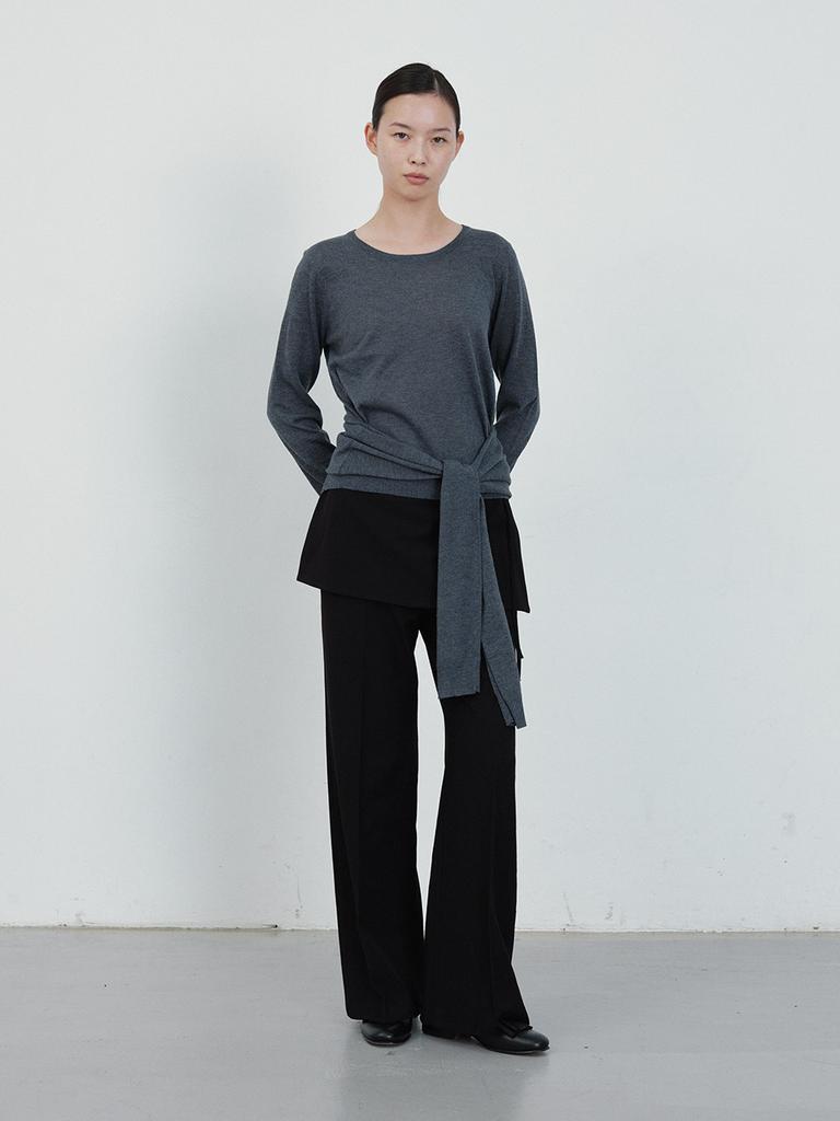 HUNCH Wrap Skirt & Pants Set