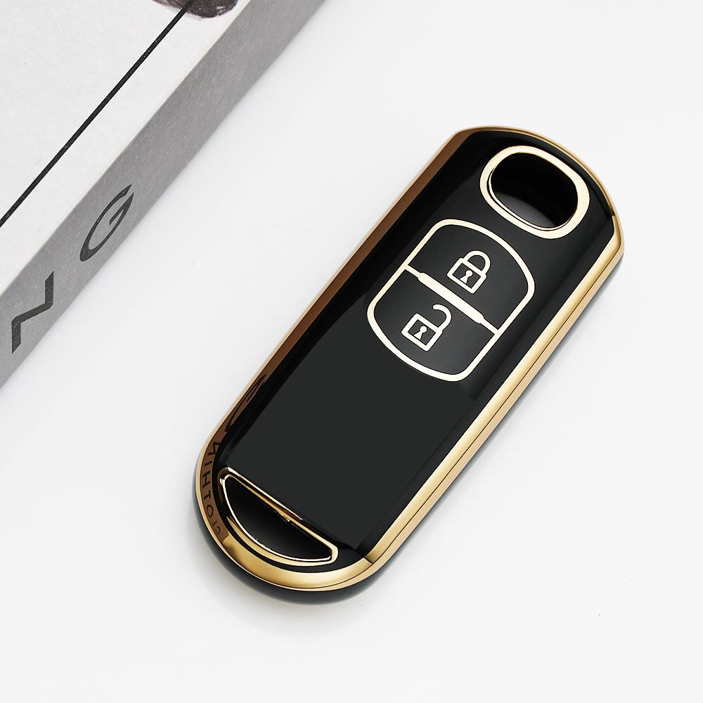 Tpu Car Key Case Cover 2 Buttons For Mazda 2 3 6 Atenza Axela Demio Cx-5 Cx5 Cx-3 Cx7 Cx-9 Cx30 Sell Fob Holder Keyless