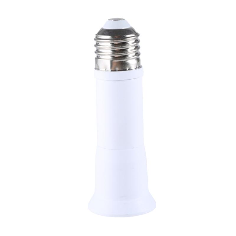 

Adjustable E27 to E27 Lamp Bulb Socket Extension, 11-13.50cm Extendable Adapter, Heat Resistant Materials for Home Light 1