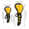 Multifunctional Strap Opener Rubber Chain Wrench Oil Filter Spanner  Adjustable Disassembly Tool
