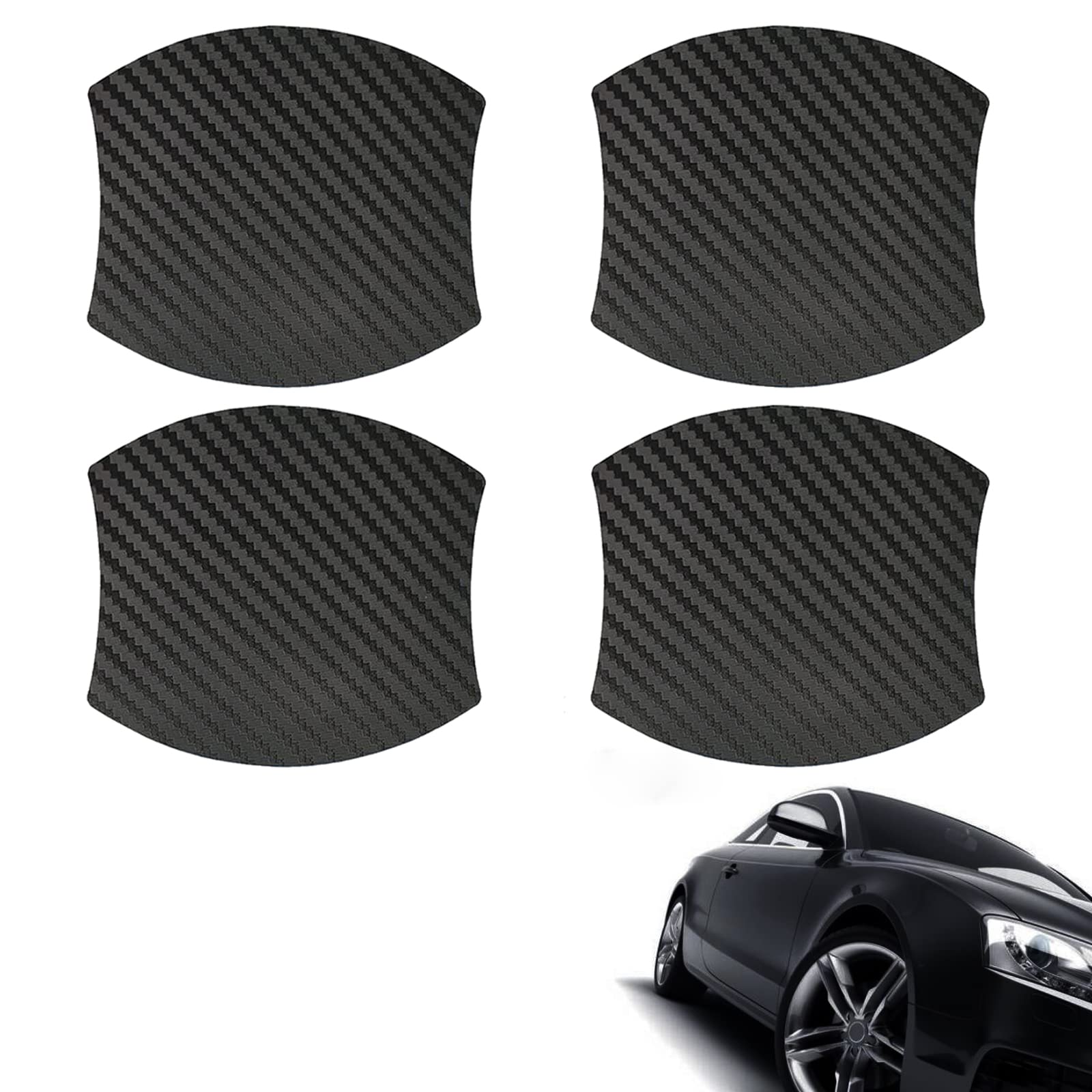 

4 Pieces Daihatsu Move Canvas Fits LA800S/LA810S H28.9~/Daihatsu Taft TAFT LA900S / LA910S Type R2.6~ Door Handle Protector, Black чёрный