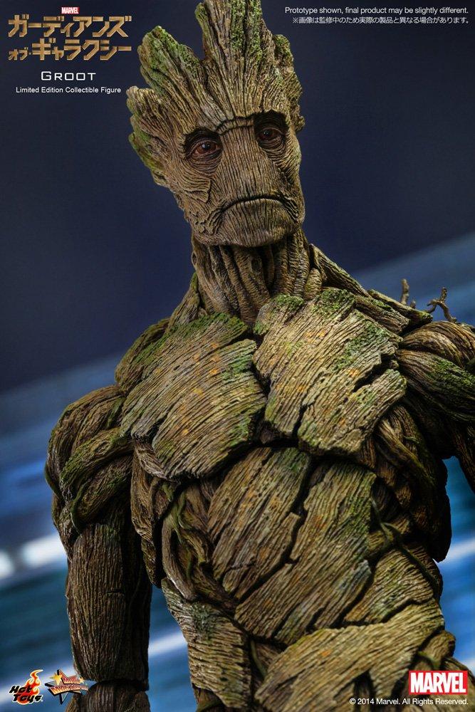 Hot Toys Movie Masterpiece Guardians of the Galaxy Groot Scale Action Figure 1/6