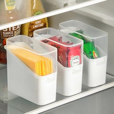 Cheese Keeper Case Airtight Food Storage Container With Lid Large Capacity Slice Cheese Holder Frige Transparent Organizer