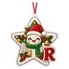Christmas Cute Pet 2D Acrylic Hanging Ornament for Holiday Tree Decor