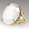 European Fashion Zircon Alloy Diamond Ring – High-End Light Luxury Style