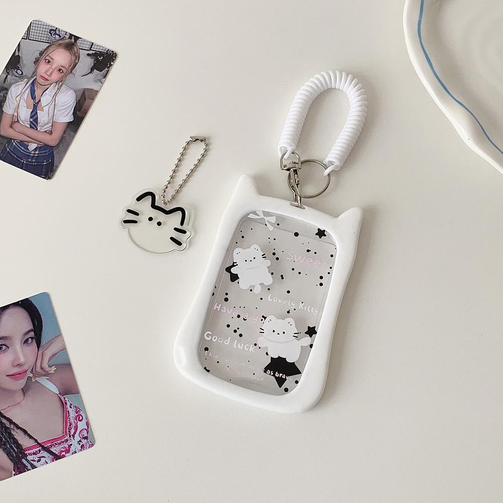 

Ear Card Holder Cute Campus Card Holder Student Card Silicone For Student Subway Campus