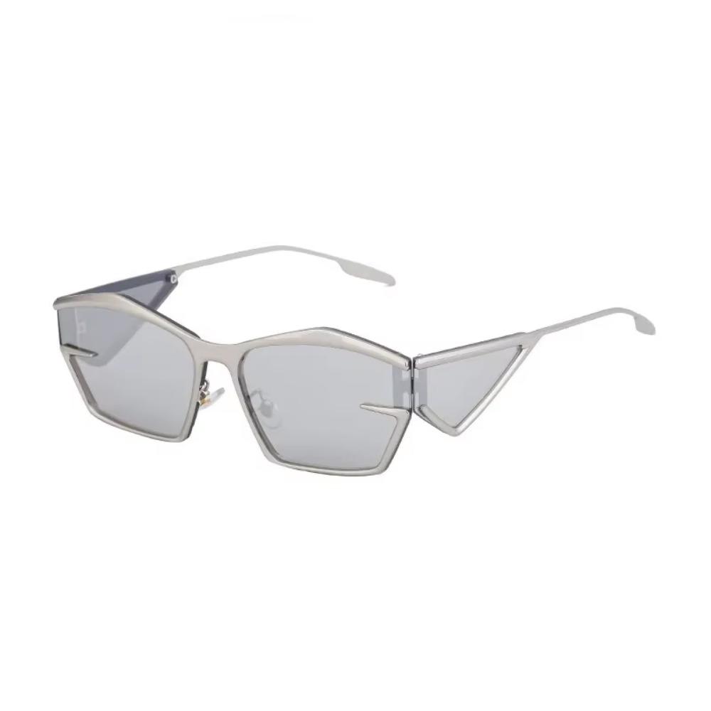 Brand Design Metal Punk Sunglasses Men Outdoors Sunscreen Mountaineering Goggle Ladies Y2K Style Casual Suneyeglass