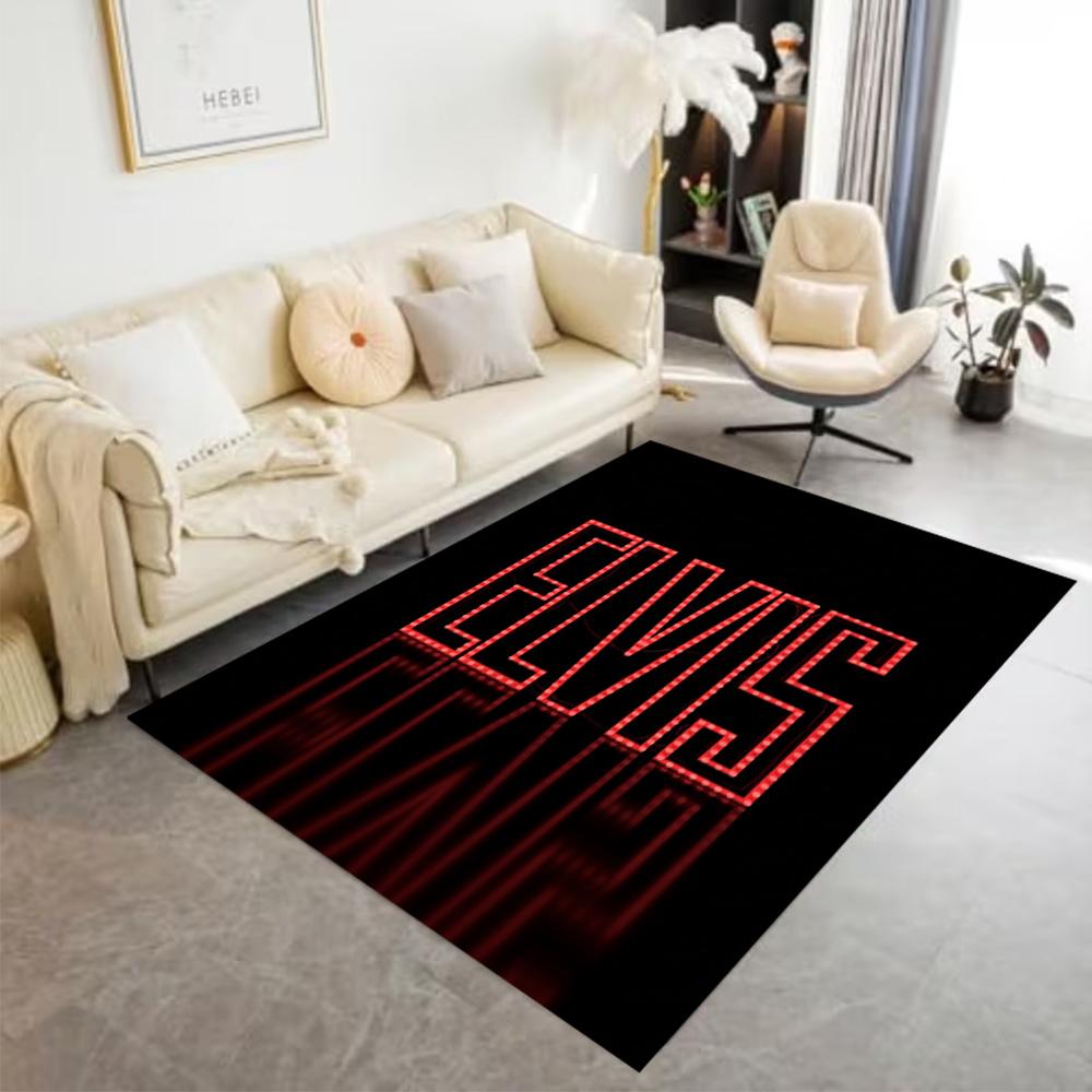 Elvis Presley Performance Carpet Suitable for Kitchen Game Room Foyer Dormitory Anti-slip Rug Decorate Offices Perfect Birthday/Christmas Gift Idea