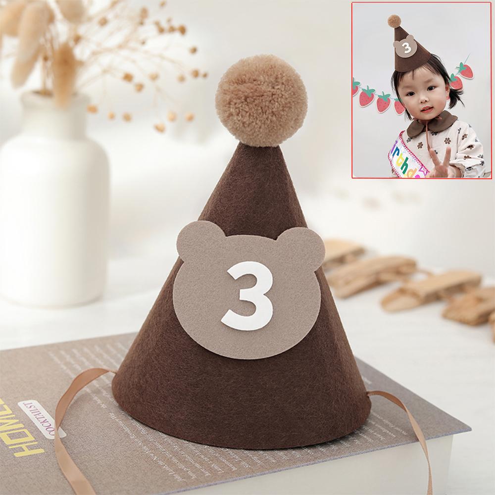 Coffee Brown Teddy Bear Balloon Number Heart Balloon Set Kid Birthday Party Decoration Baby Shower Wedding Valentine's Day Decor