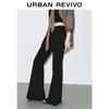 Women's High-Waist Drawstring Wide-Leg Trousers
